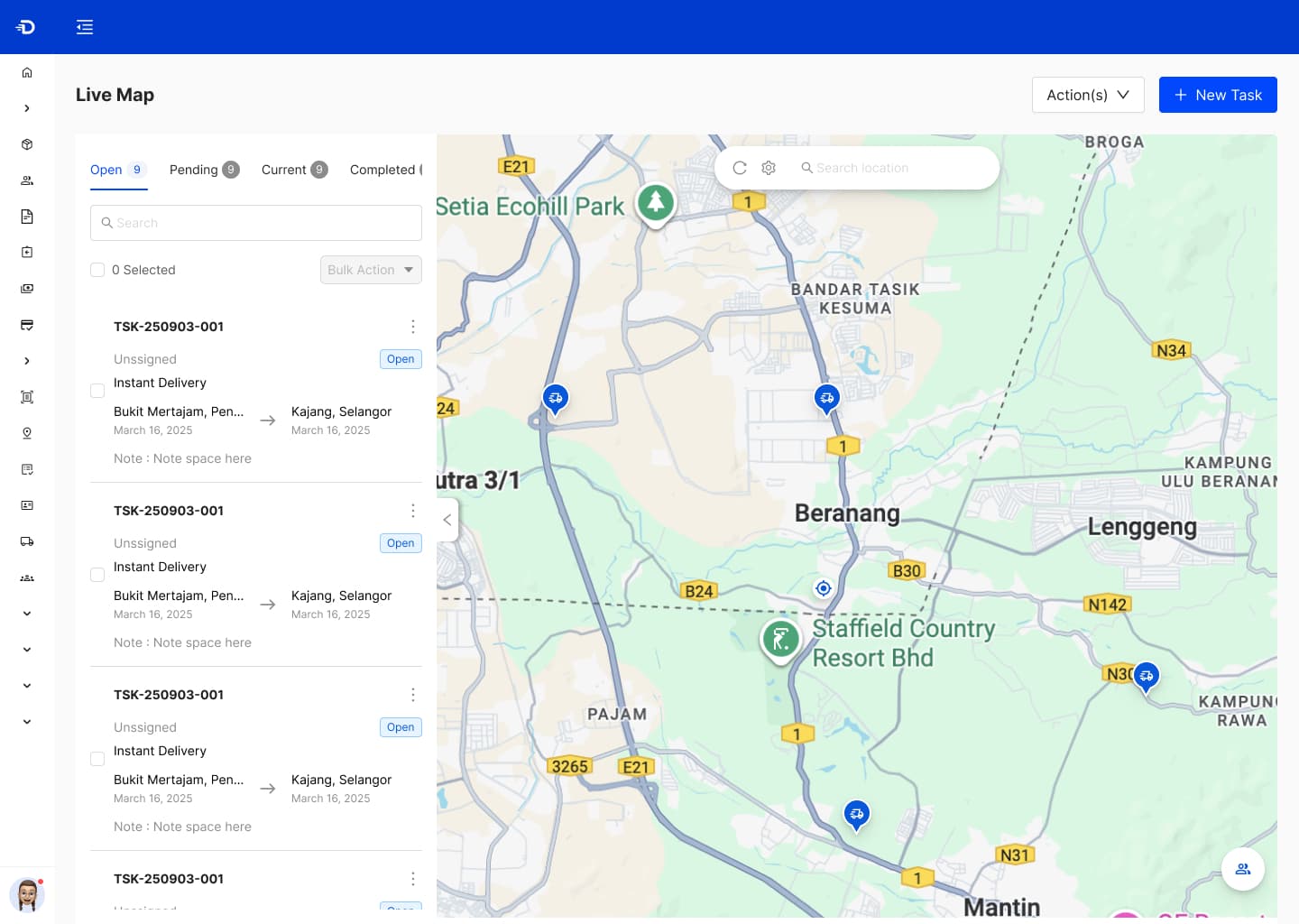 Delyva Admin Dashboard screenshot 5