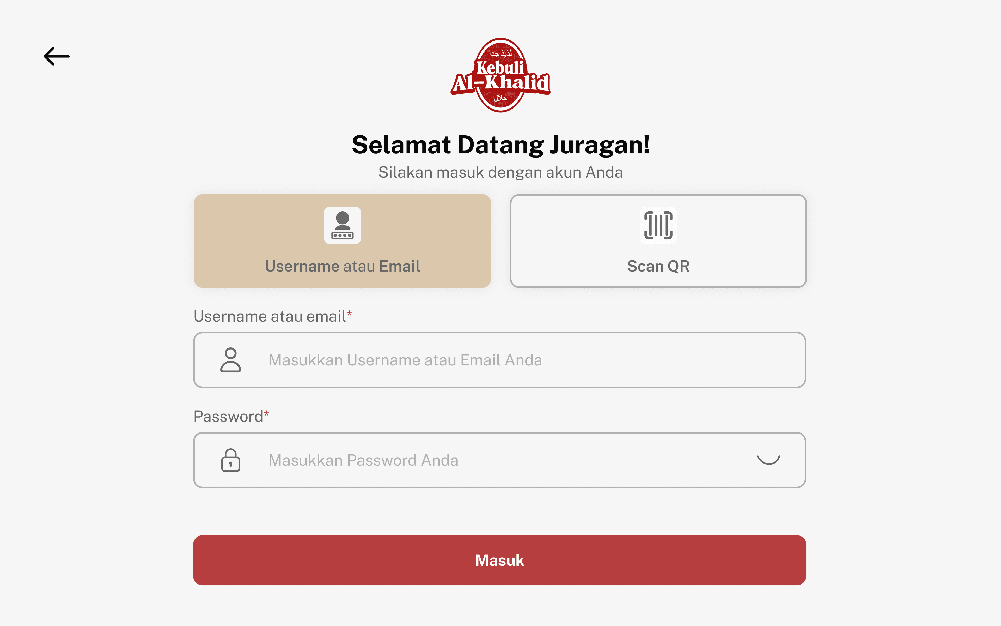 Point of Sale Kebuli Al-Khalid screenshot 2