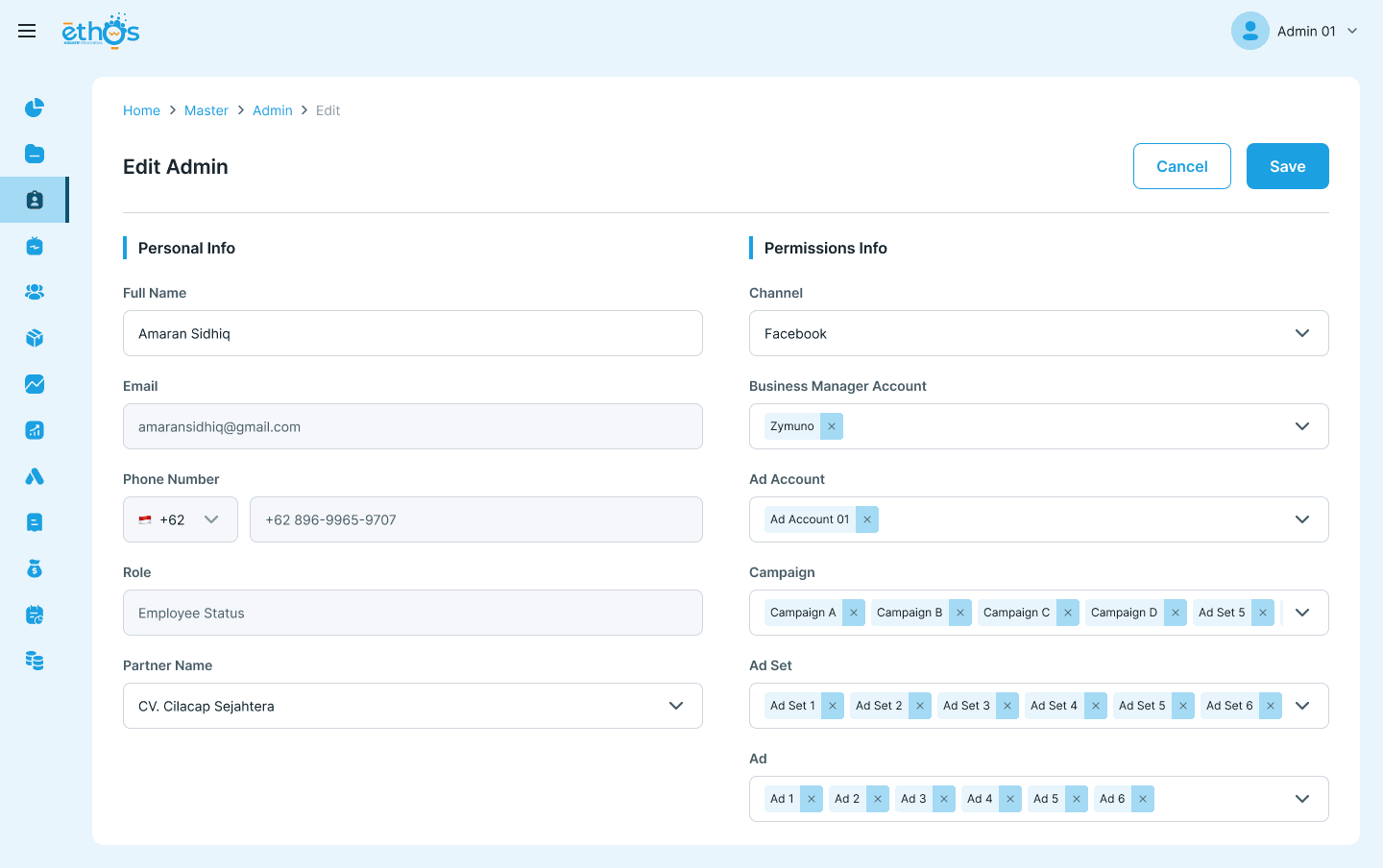 SID (Social Media Integration Dashboard) screenshot 3